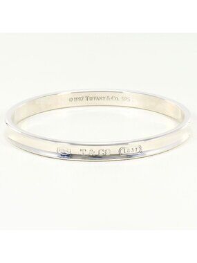 Tiffany & Co 1837 925 Sterling Silver Bangle Bracelet